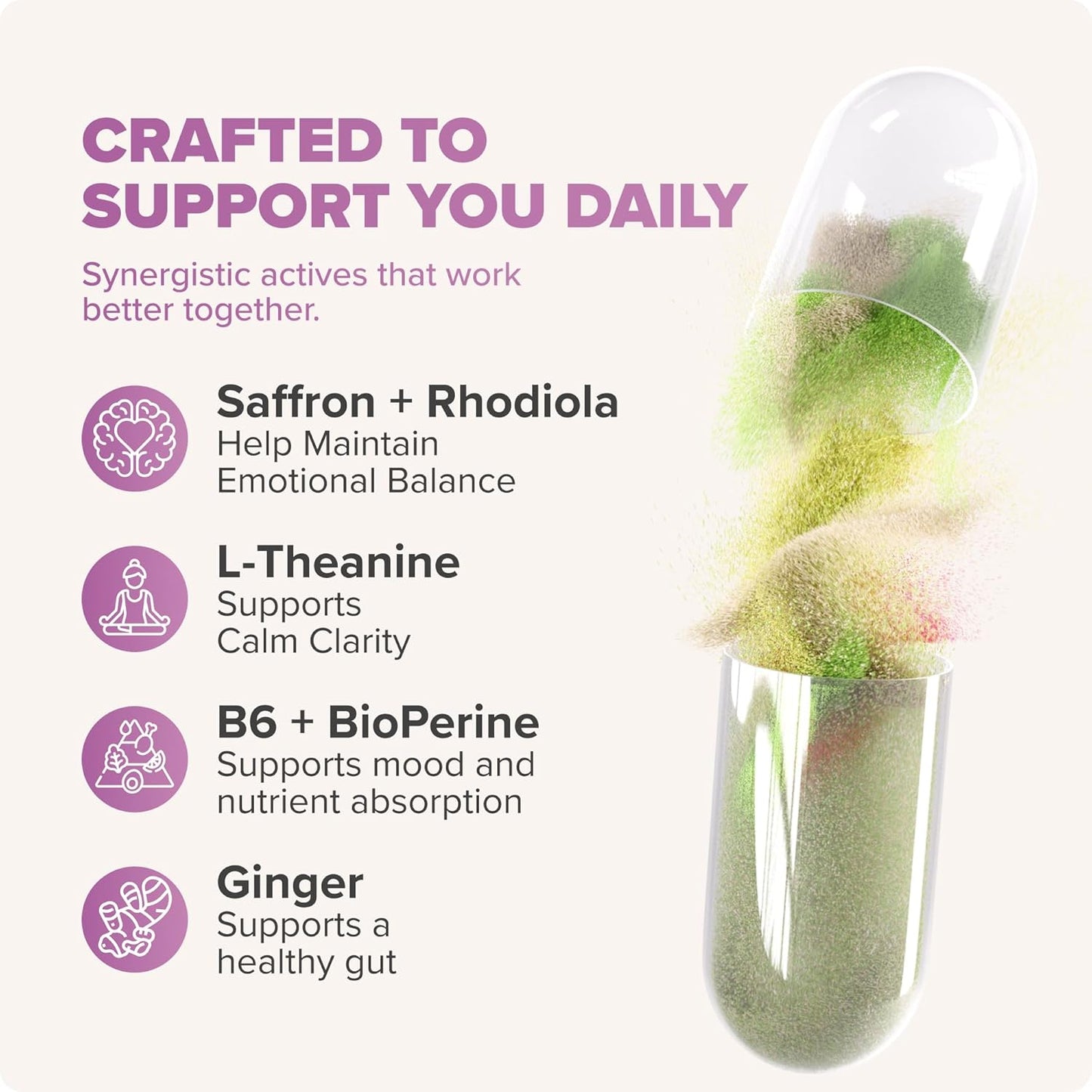 Rosabella Saffron Blend Supplement