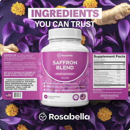 Rosabella Saffron Blend Supplement